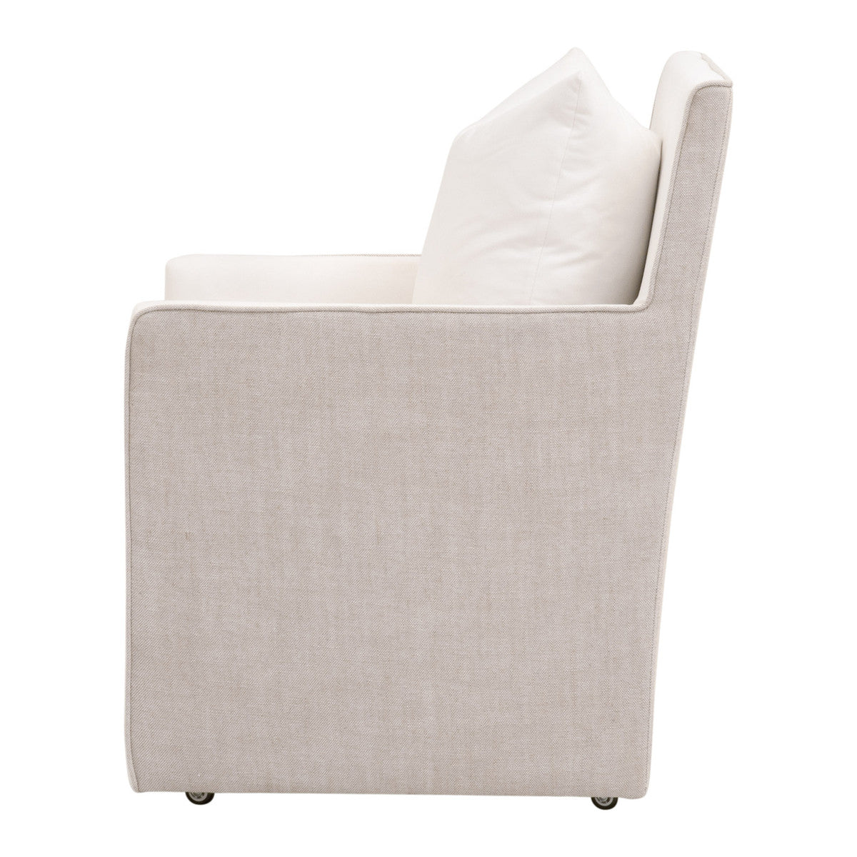 HARMONY ARM CHAIR WITH CASTERS