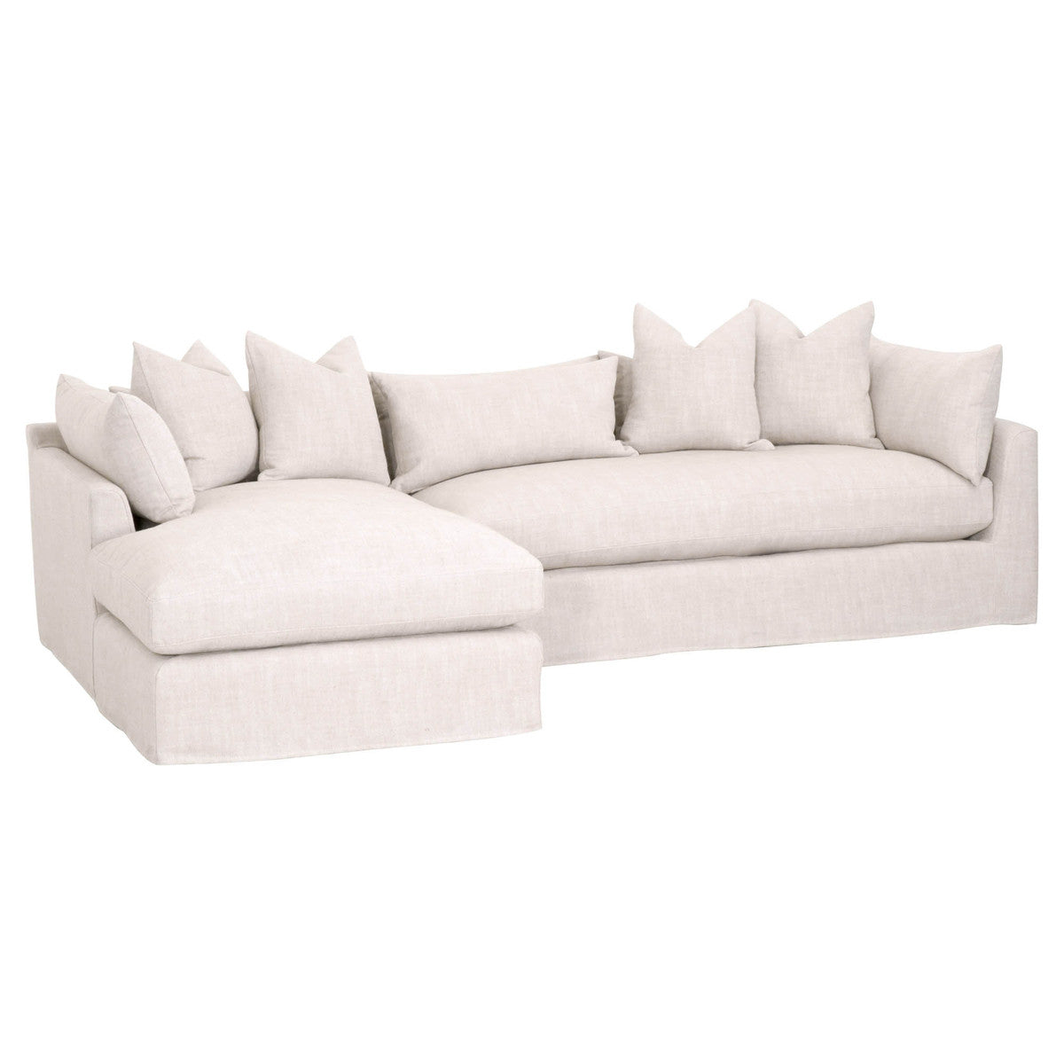 HAVEN 110" LOUNGE SLIPCOVER LF SECTIONAL