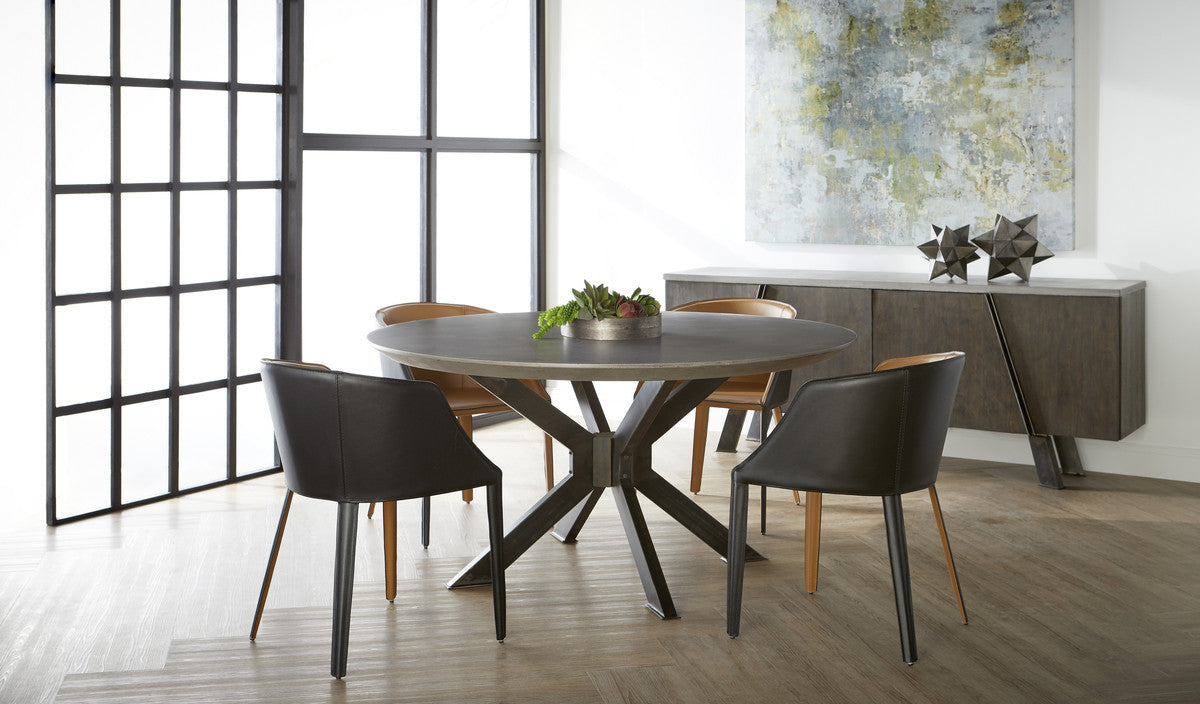 INDUSTRY 60" ROUND DINING TABLE