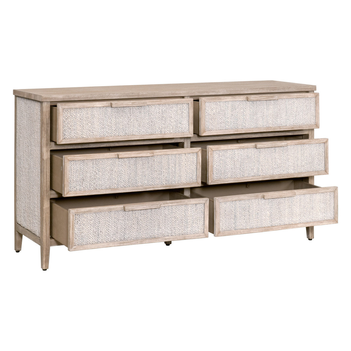 MALAY 6-DRAWER DOUBLE DRESSER