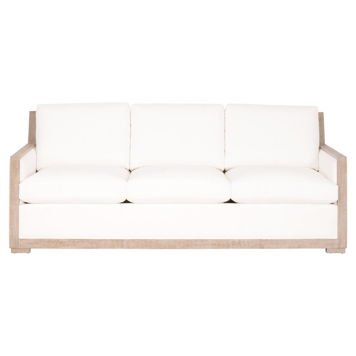 MANHATTAN 85" WOOD TRIM SOFA