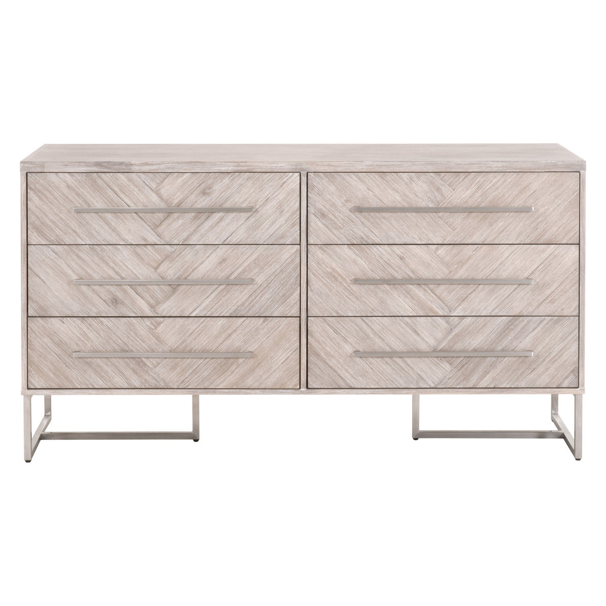 MOSAIC 6-DRAWER DOUBLE DRESSER