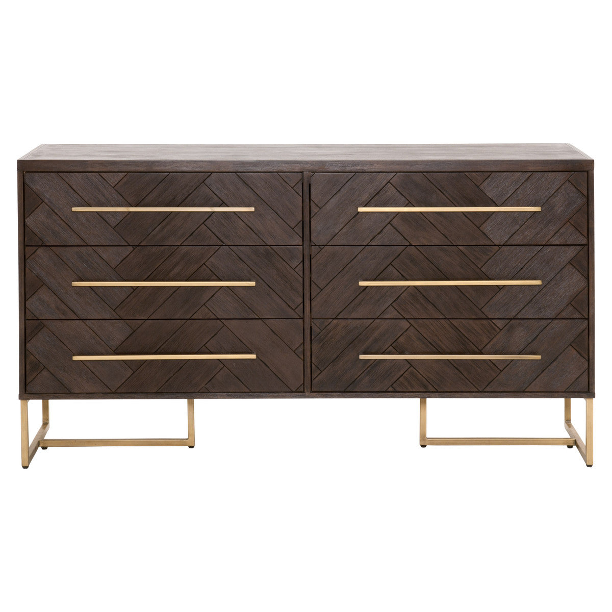 MOSAIC 6-DRAWER DOUBLE DRESSER