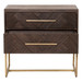 MOSAIC 2-DRAWER NIGHTSTAND