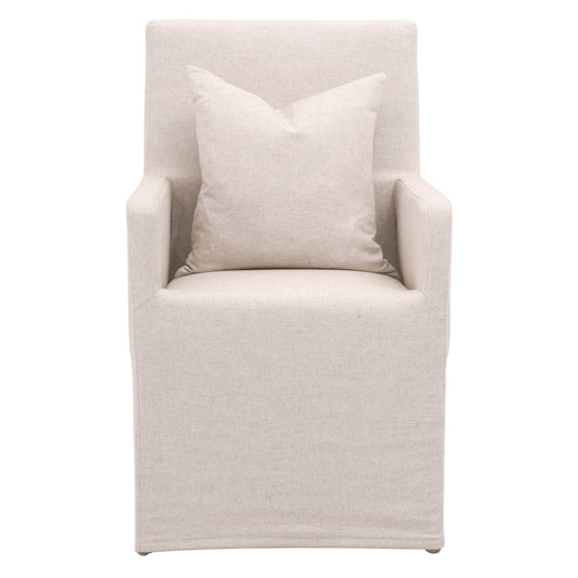 SHELTER SLIPCOVER ARM CHAIR