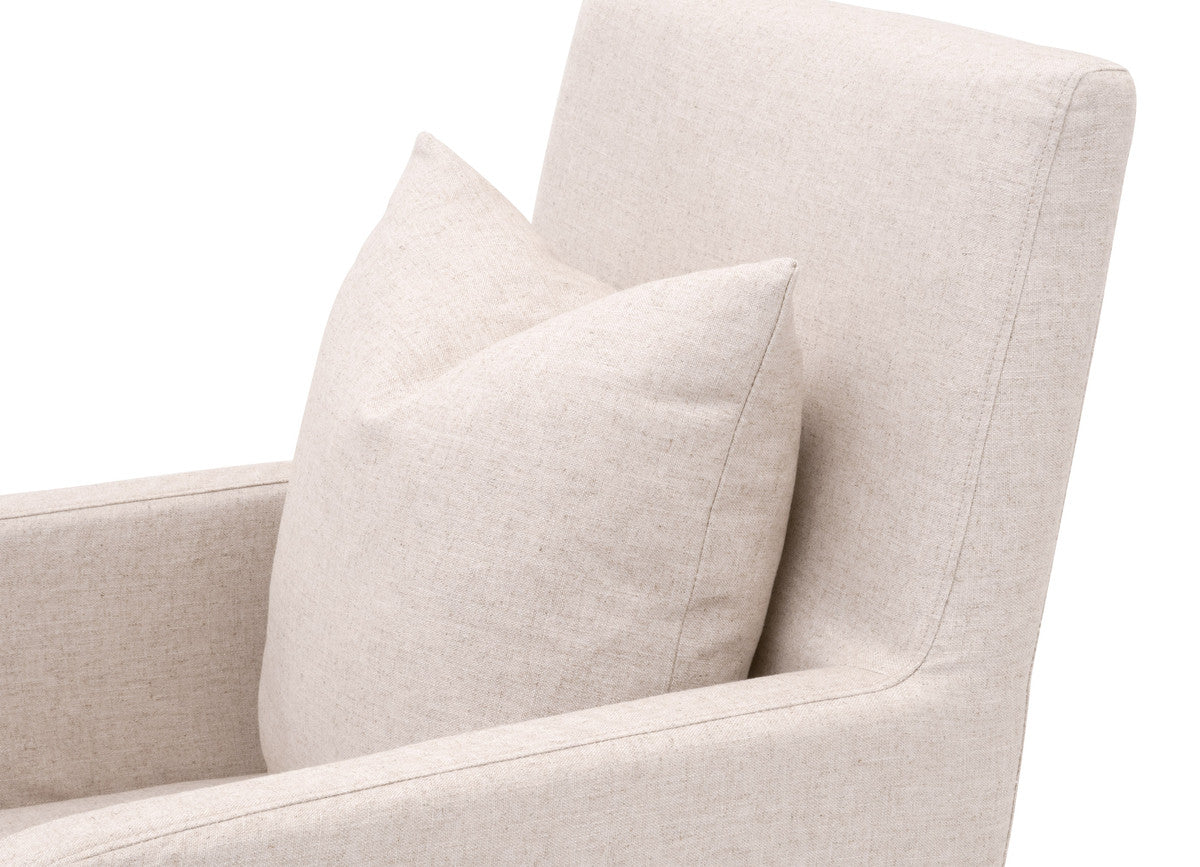 SHELTER SLIPCOVER ARM CHAIR