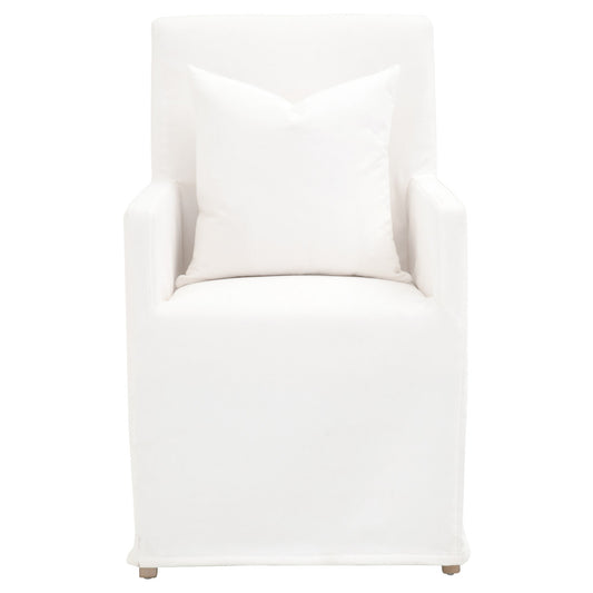 SHELTER SLIPCOVER ARM CHAIR