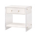 SONIA SHAGREEN 1-DRAWER NIGHTSTAND