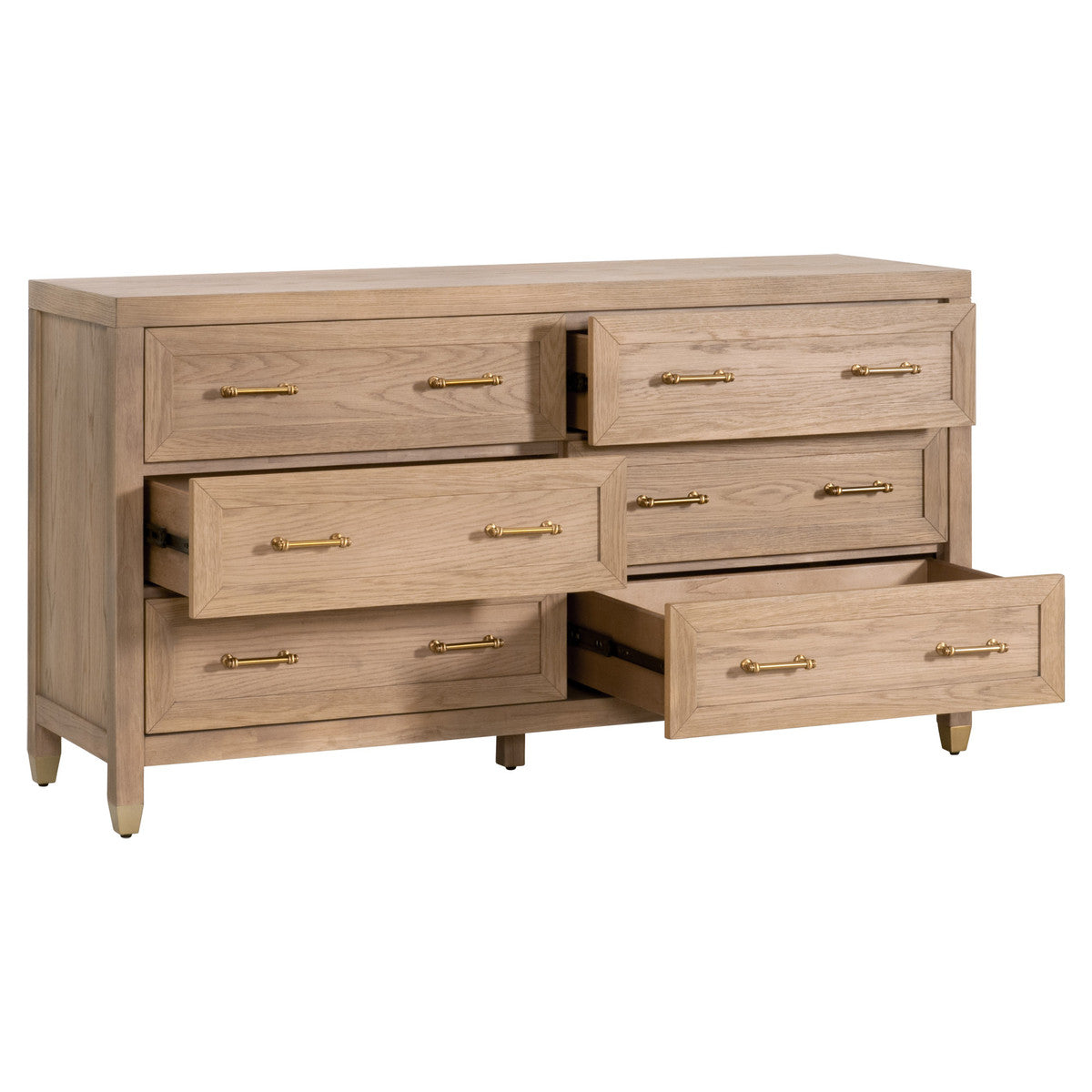 STELLA 6-DRAWER DOUBLE DRESSER