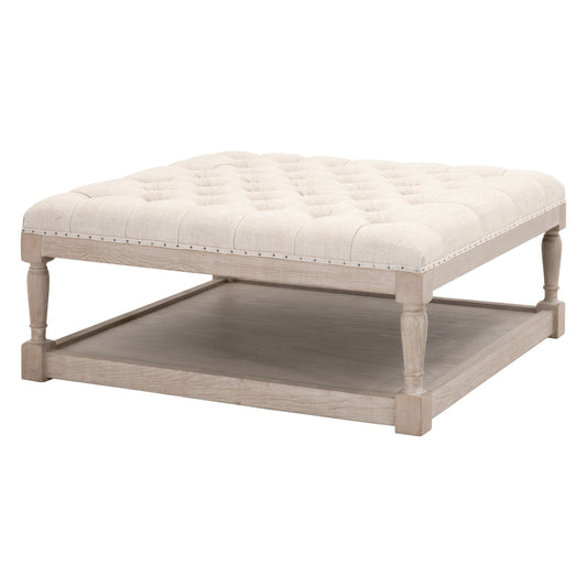 TOWNSEND TUFTED UPHOLSTERED COFFEE TABLE