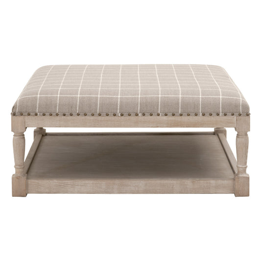 TOWNSEND UPHOLSTERED COFFEE TABLE