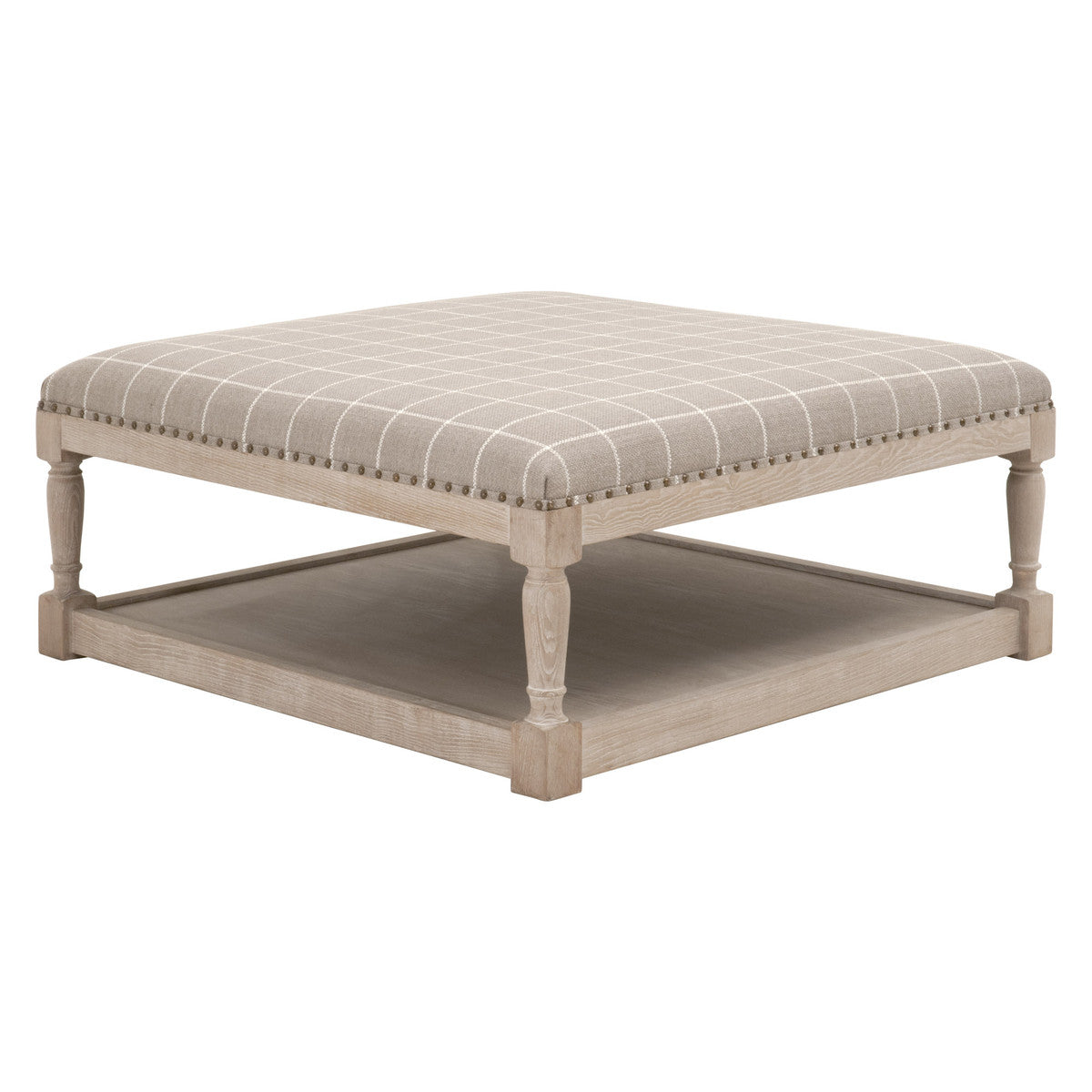 TOWNSEND UPHOLSTERED COFFEE TABLE