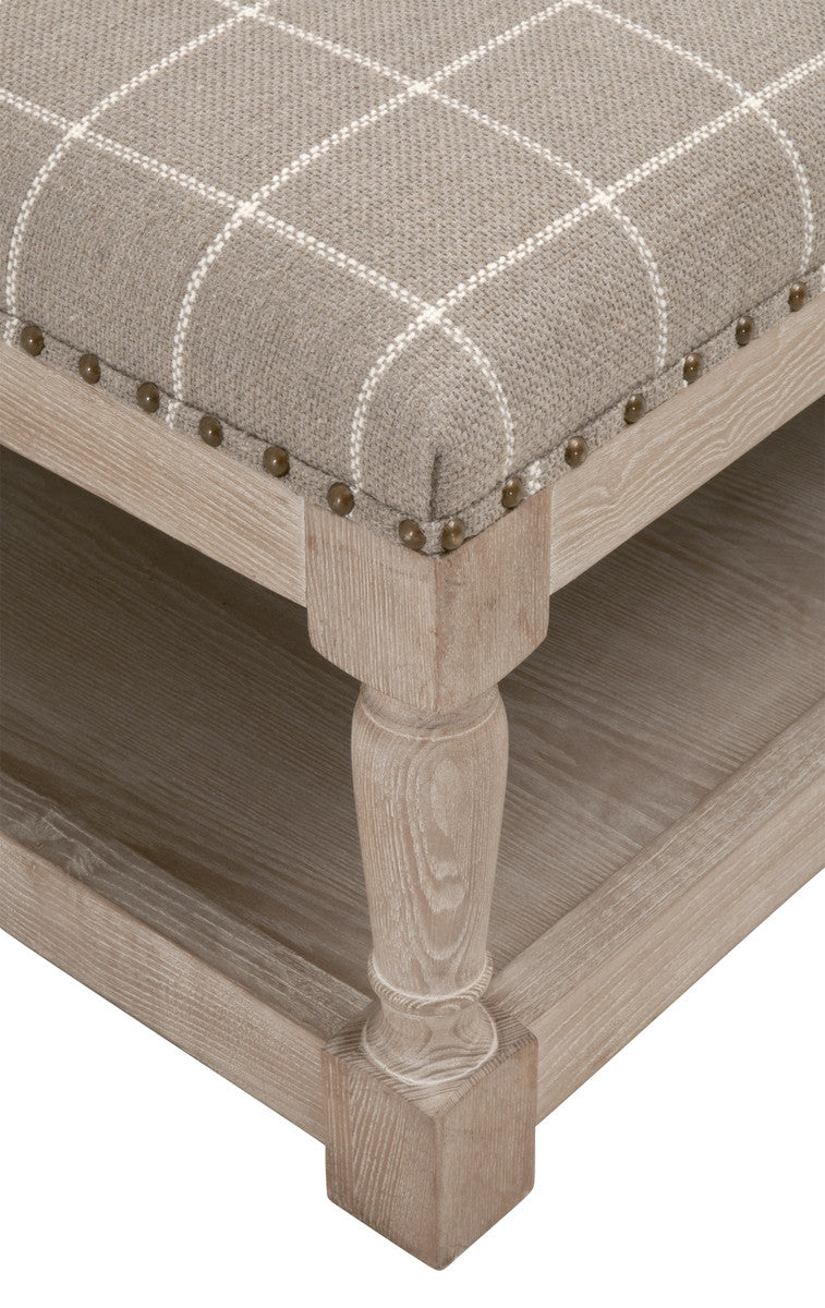 TOWNSEND UPHOLSTERED COFFEE TABLE