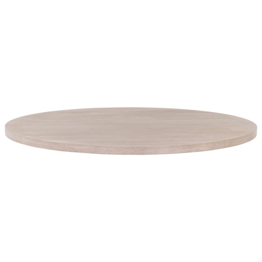 TURINO 54" ROUND DINING TABLE WOOD TOP