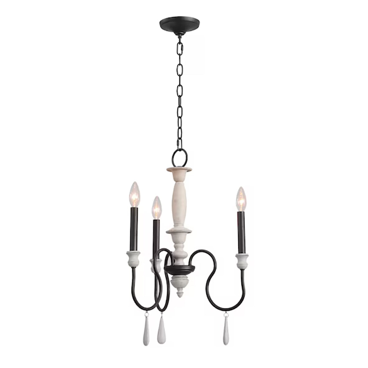 BROWNELL 17'' WIDE 3-LIGHT CHANDELIER