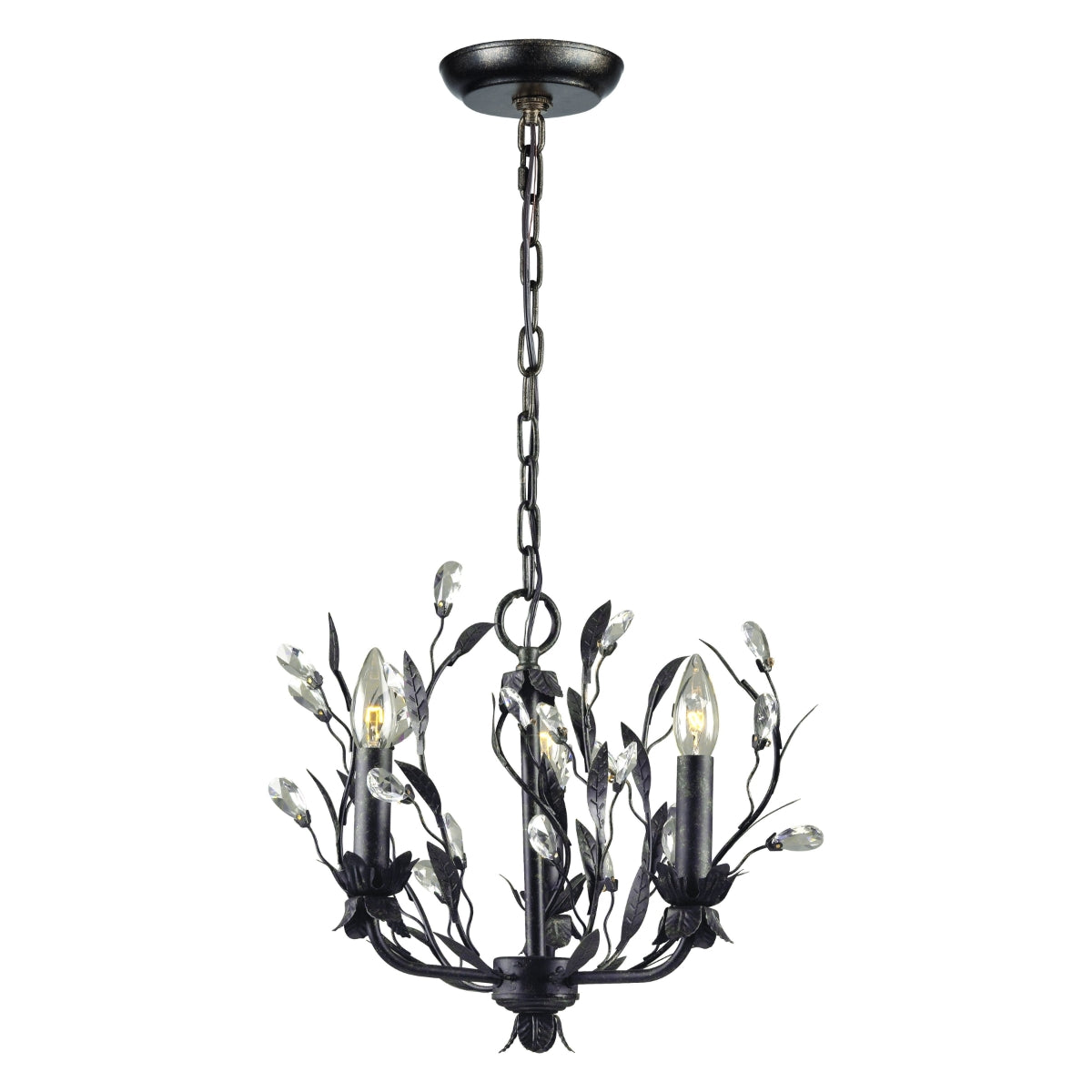 CIRCEO 16'' WIDE 3-LIGHT CHANDELIER