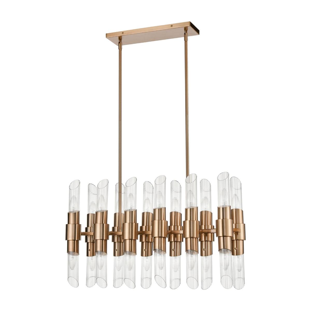 CARISBROOKE 28.75'' WIDE 24-LIGHT LINEAR CHANDELIER