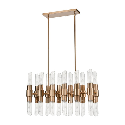 CARISBROOKE 28.75'' WIDE 24-LIGHT LINEAR CHANDELIER