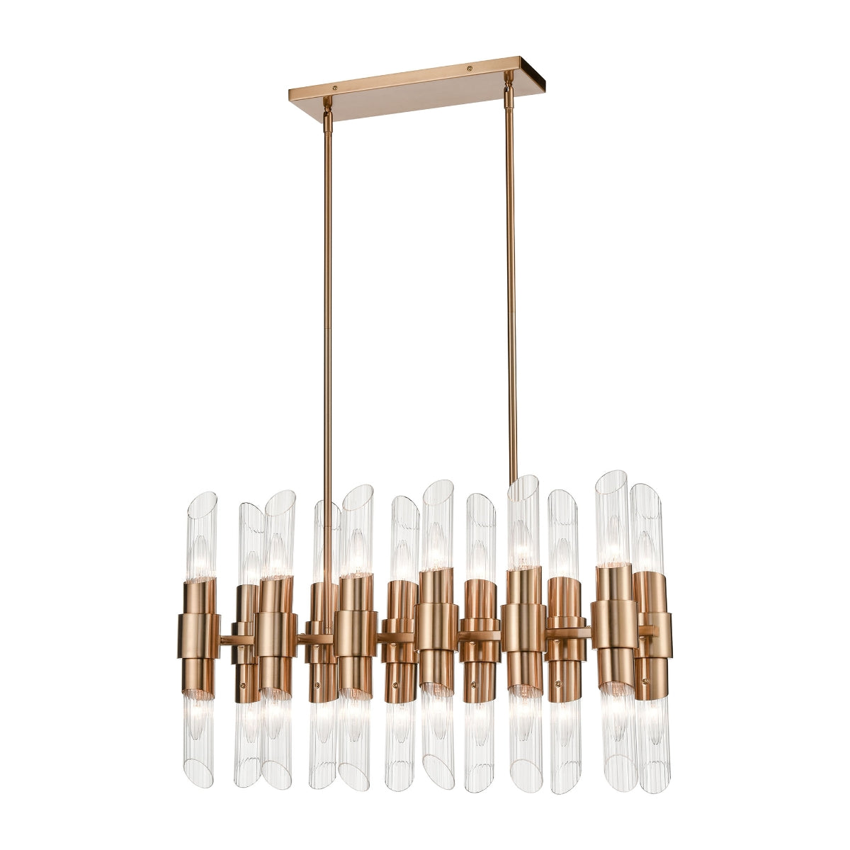 CARISBROOKE 28.75'' WIDE 24-LIGHT LINEAR CHANDELIER