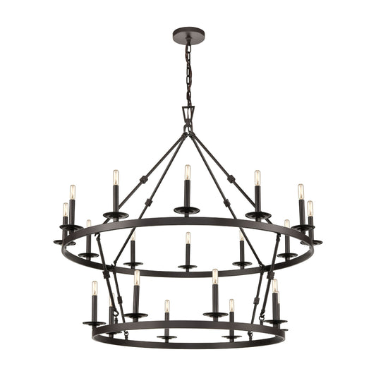 CASTLE 47'' WIDE 20-LIGHT CHANDELIER