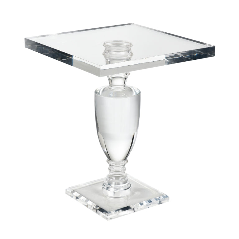 JACOBS ACCENT TABLE - PEDESTAL