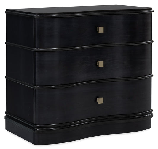 Melange Midnight Merlot Accent Chest