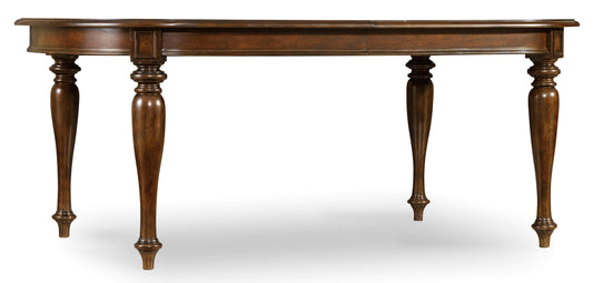 Leesburg Leg Table with Two 18'' Leaves