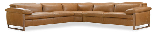 Jericho Five-Piece Power Reclining Sectional