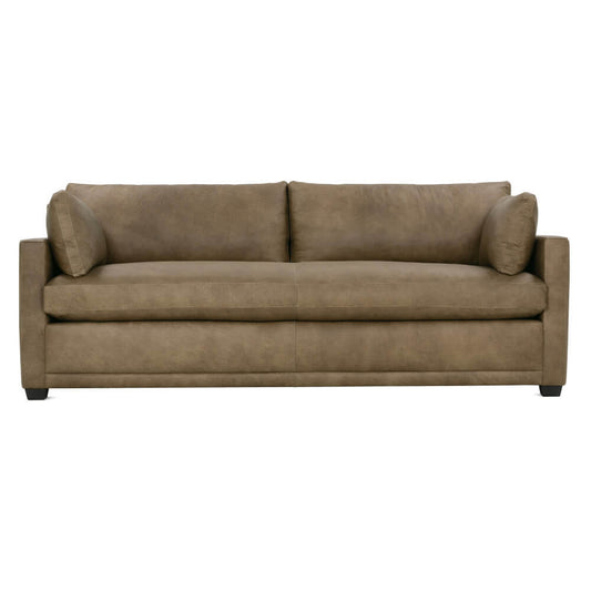 Sylvie Leather Sofa-Quick Ship