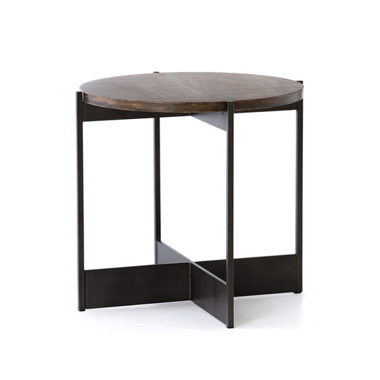 Shannon End Table-English Brown Oak