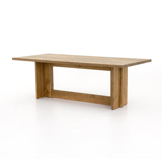 Erie Dining Table-Dark Smoked Oak