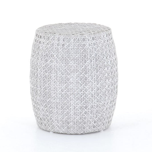 Dorris Outdoor End Table-Brushed Grey