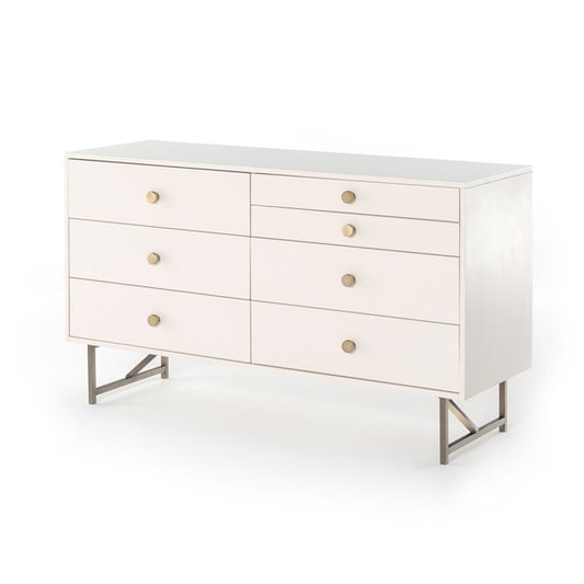 Van 7 Drawer Dresser-Matte Alabaster