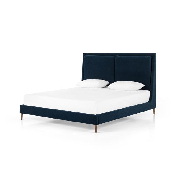 POTTER BED-MODERN VELVET INK-KING