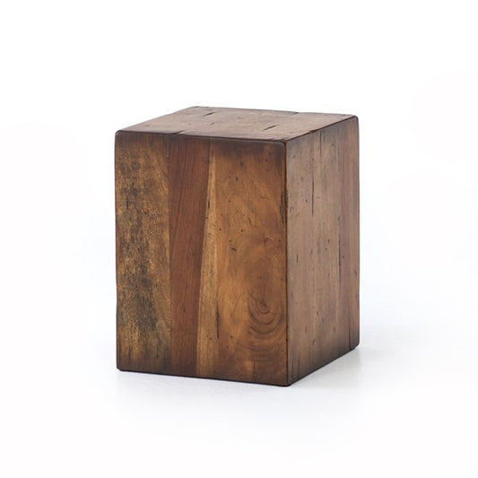 Duncan End Table-Reclaimed Fruitwood