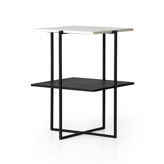 OLIVIA NIGHTSTAND - IRONE MATTE BLACK