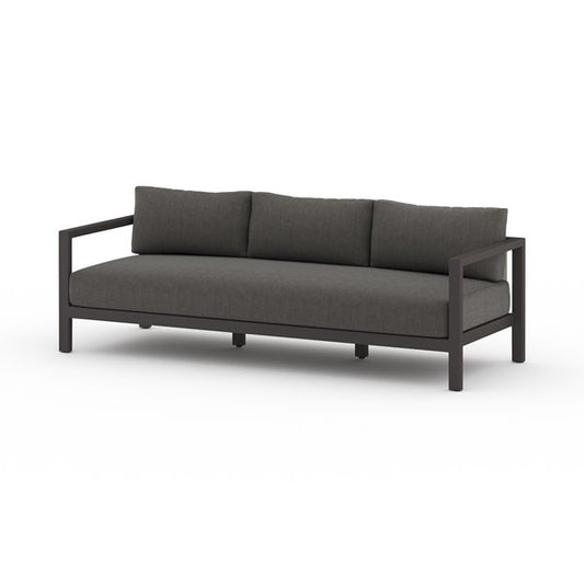 SONOMA OUTDOOR SOFA, BRONZE