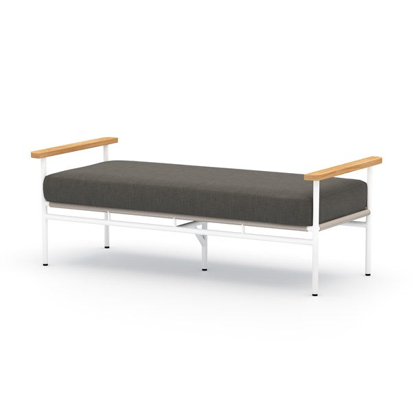 Aroba Outdoor Bench-53"-Charcoal