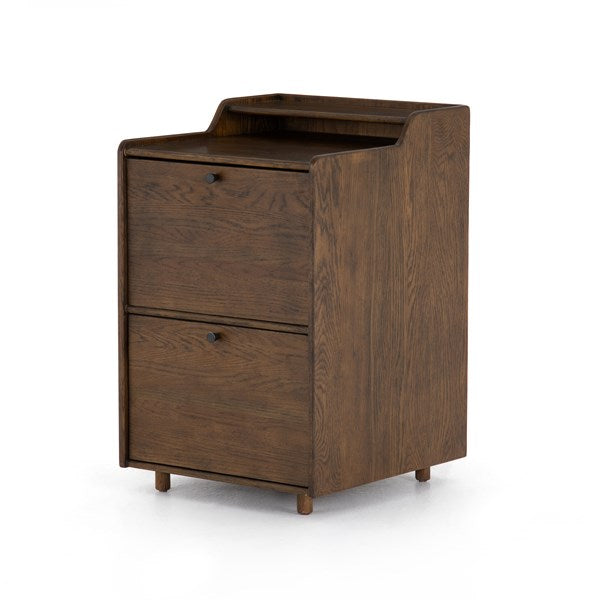 Moreau Filing Cabinet-Dark Toasted Oak