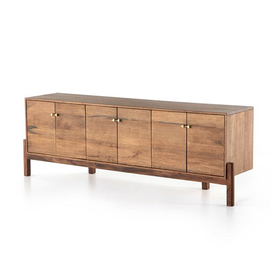 Reza Media Console-Smoked Honey