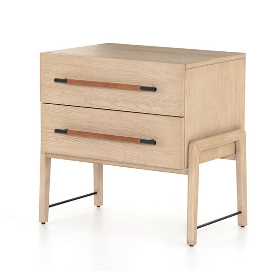 ROSEDALE NIGHTSTAND -  YUCCA OAK VENEER