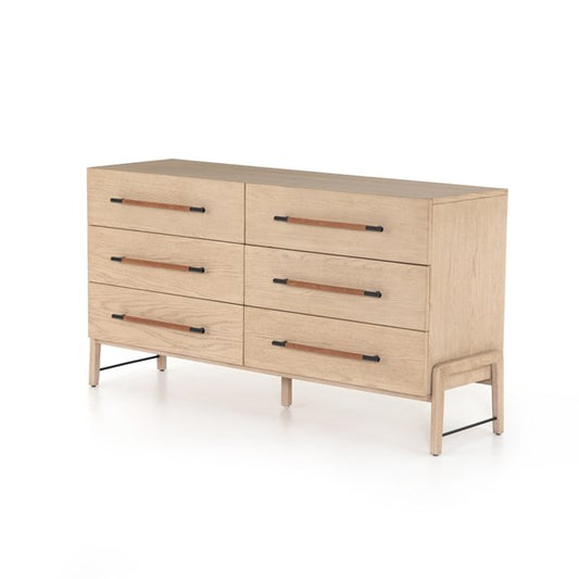 ROSEDALE 6 DRAWER DRESSER - YUCCA OAK