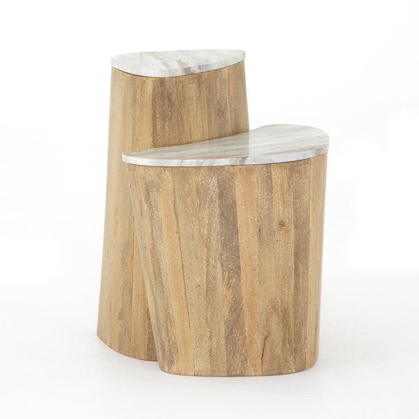 Myla Nesting End Table-Sun Washed Mango