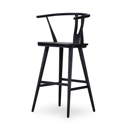 Cecelia Stool-Evening Blue-Bar