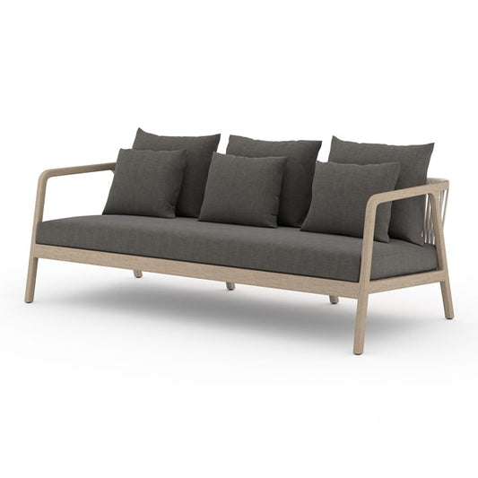 NUMA OUTDOOR SOFA - WASHED BROWN