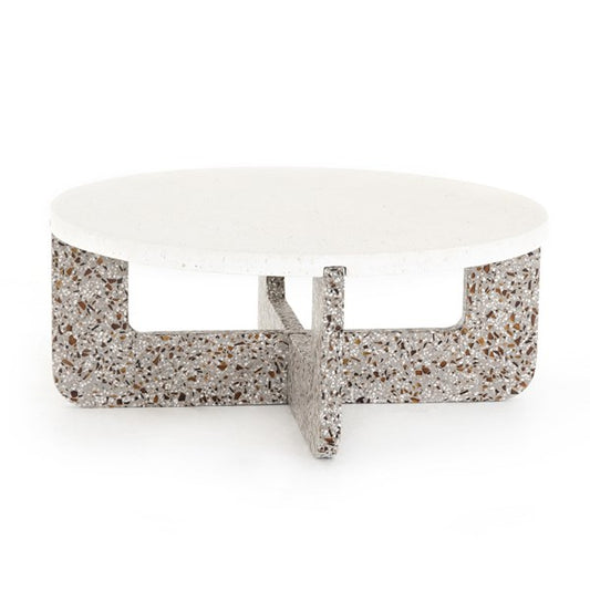 Lolita Outdoor Coffee Table-Amber & Grey