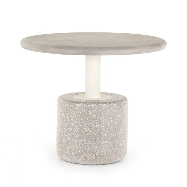 Avery Outdoor Bar Table-Taupe-Counter