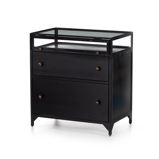 Shadow Box Nightstand-Black