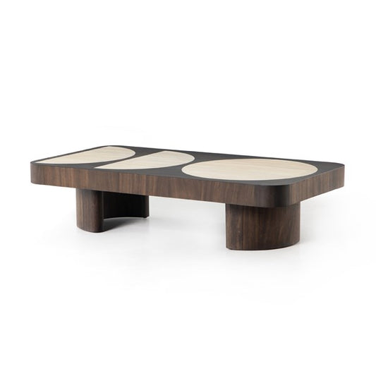 Mond Coffee Table-Bleached Guanacaste