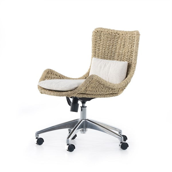 Zeta Desk Chair-Light Natural